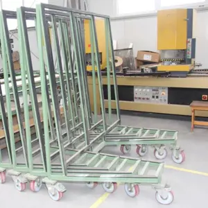 4 trolleys of finished products